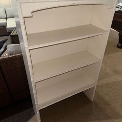 Vintage Antique Late 20th Century Bookcase Bookshelf Shoe Organizer Thomasville Furniture Solid Wood