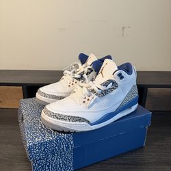 Jordan 3 OG Wizards (2023) Size 9