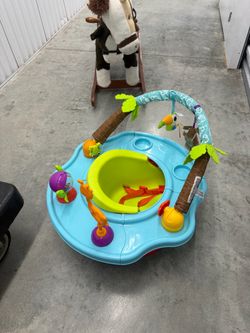 Bright Starts SuperSeat 3-in-1 Seat, Playful Paradise, Unisex, Infant