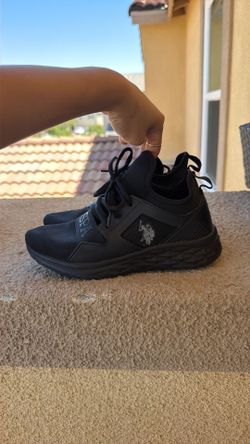 black polo sneakers