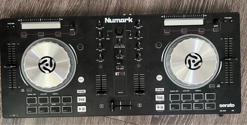 Numark Mixtrack Pro 3 DJ controller.