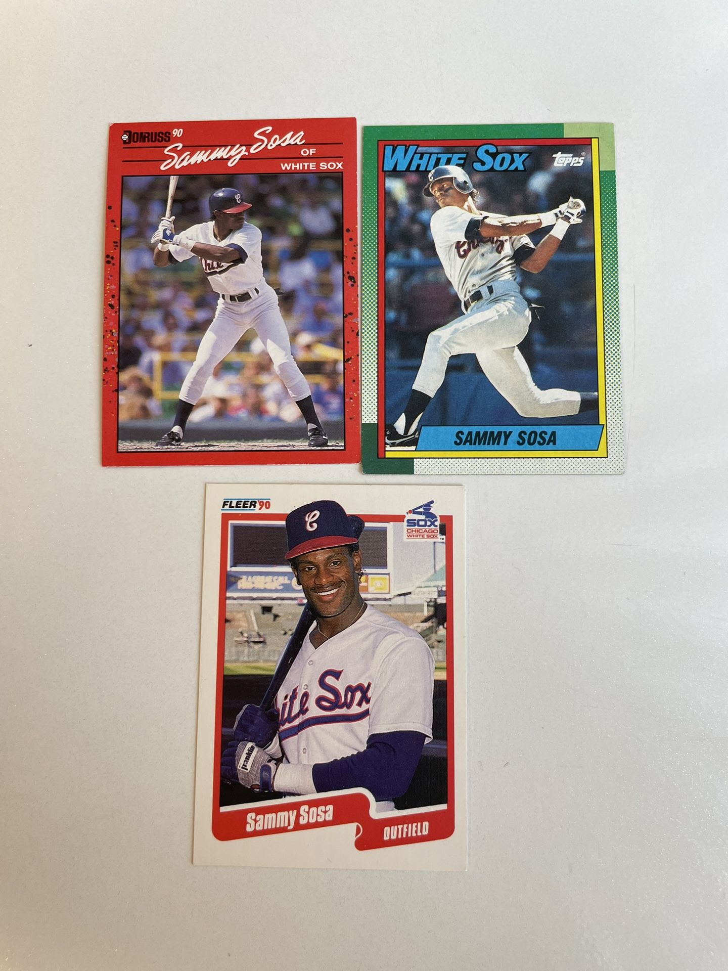 SAMMY SOSA ERROR CARDS $100 OBO
