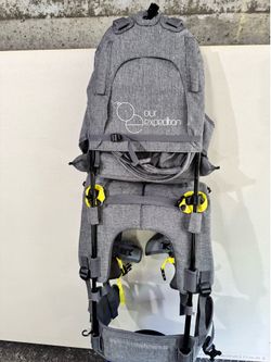 Our Expedition Shoulder Hiking Carrier For Child and Toddler 1- 4 years old with Detachable Backpack and Sunshade