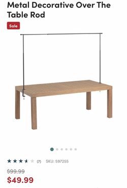 Table Rod