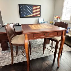 Game Table and Chairs - Custom