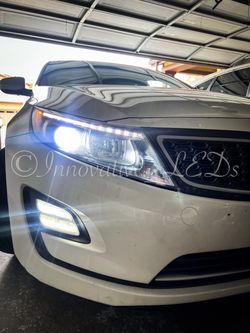 PSX26W 12278 LED Headlight Fog Lights/DRL Upgrade, 6000K Xenon White 12278C1 H28W PWY26W Xtreme Super Bright luces