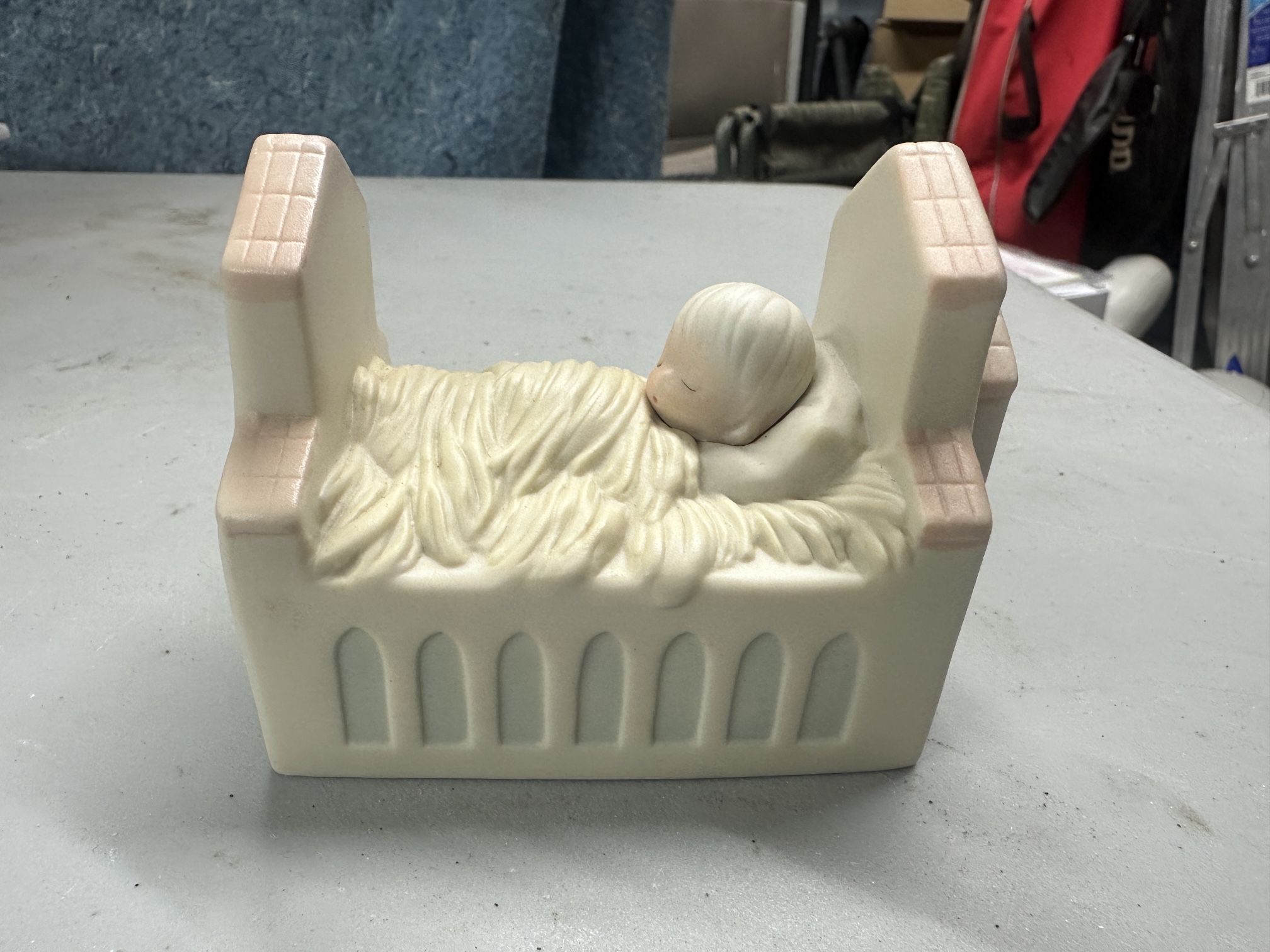 Precious Moments 163872 His Presence is Felt in the Chapel Figurine