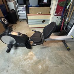 Rower/Bike Combo Exercise machine