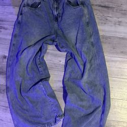 RSQ Ultra-Baggy Blue Jeans