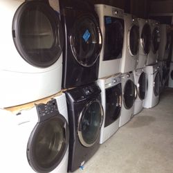 Set Washer Electric Or Gas Dryer Different Brand And Prices