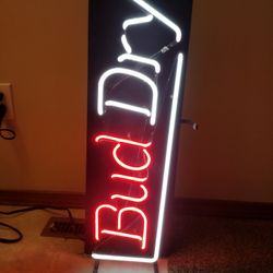 Bud Dry Neon