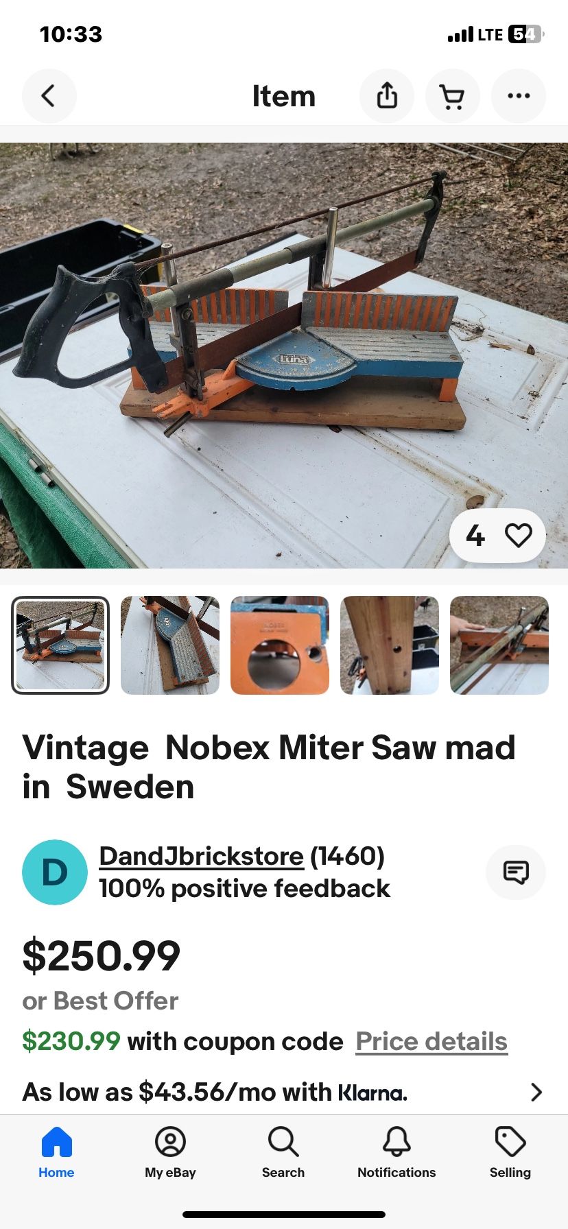 Miter Saw Vintage