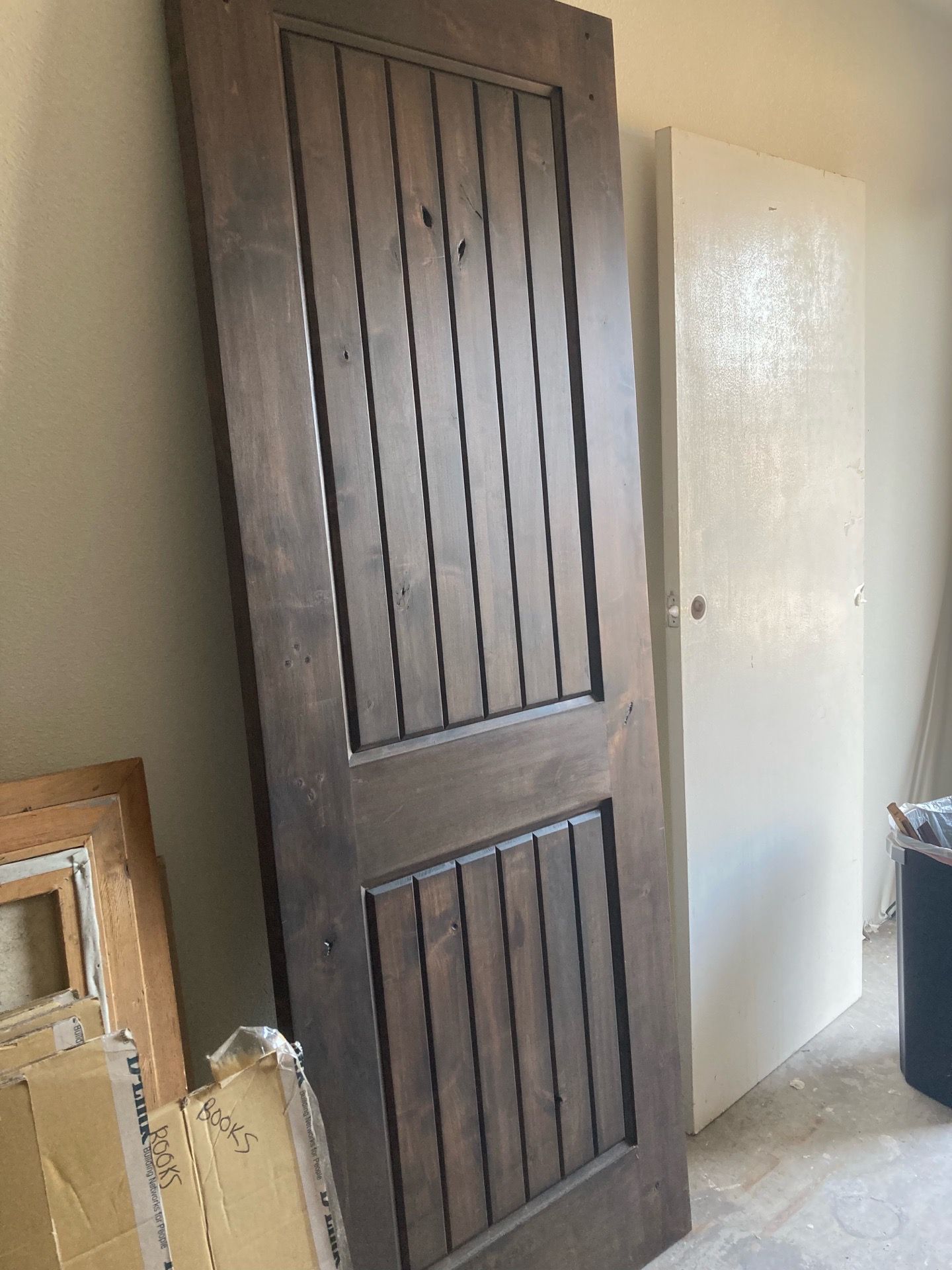 Alder wood door