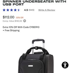 SPINNER UNDERSEATER WITH USB PORT