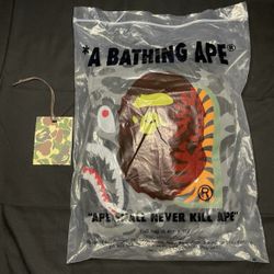 Black/Grey Bape Hoodie 