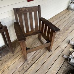 Mission Oak Rocking Chair