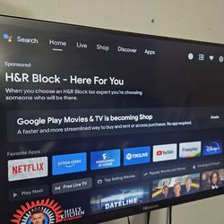 32"HISENSE android tv