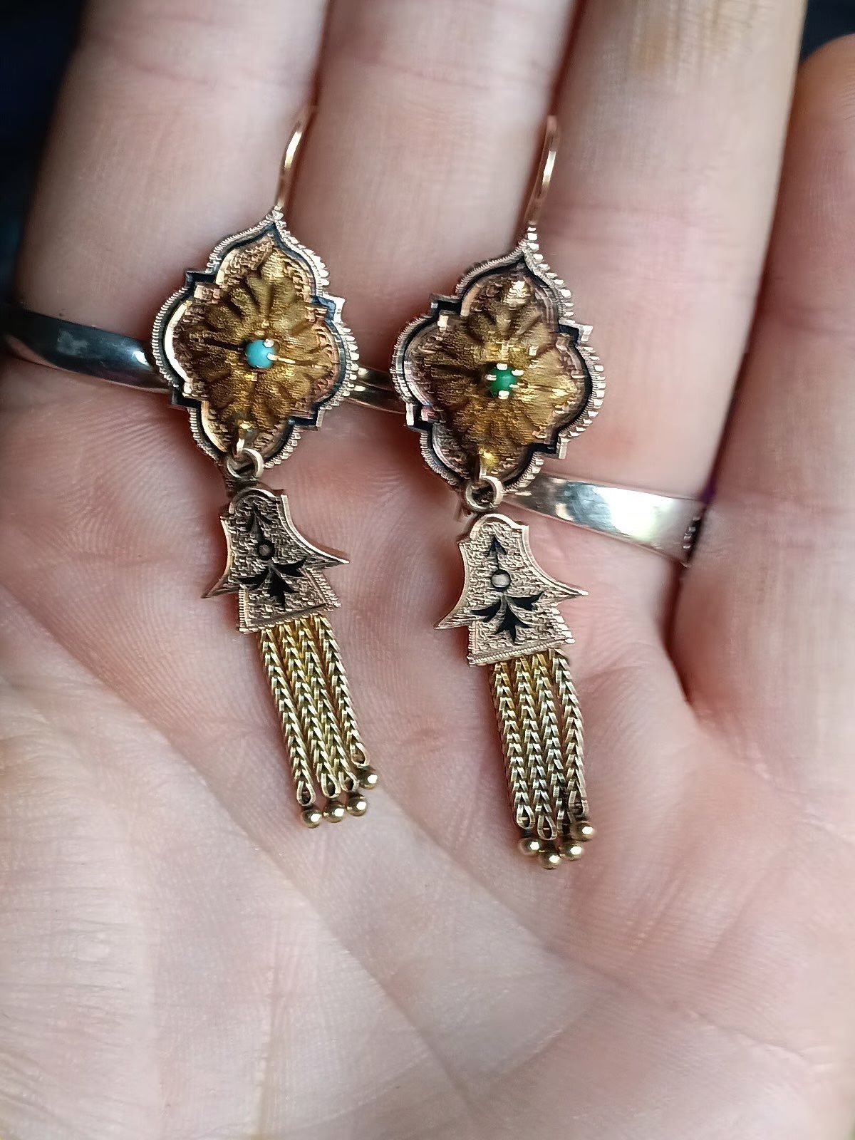 Vintage Victorian earrings