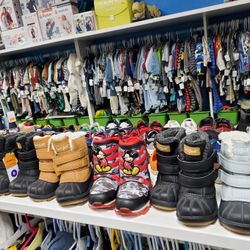New Boys Snow Boots Size 5,6,7,8,9,10 