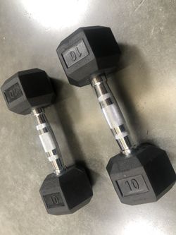Never Used 10 lbs Dumbells Workout Equipment