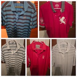 Camisas De Hombre (2XL) ($15× todas/all)