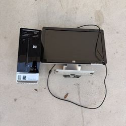 Monitor And Desktop 