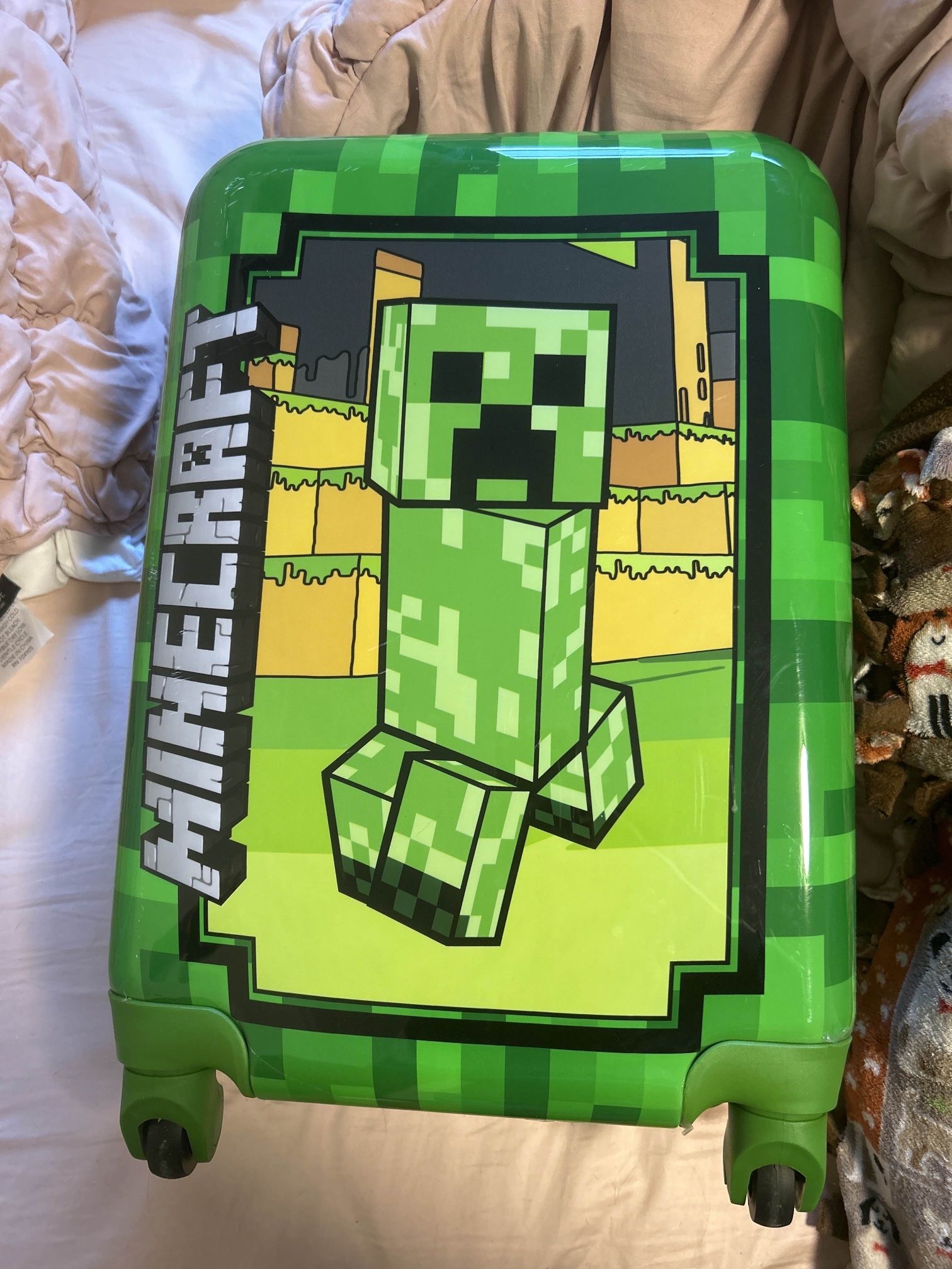 Minecraft Creeper Suitcase
