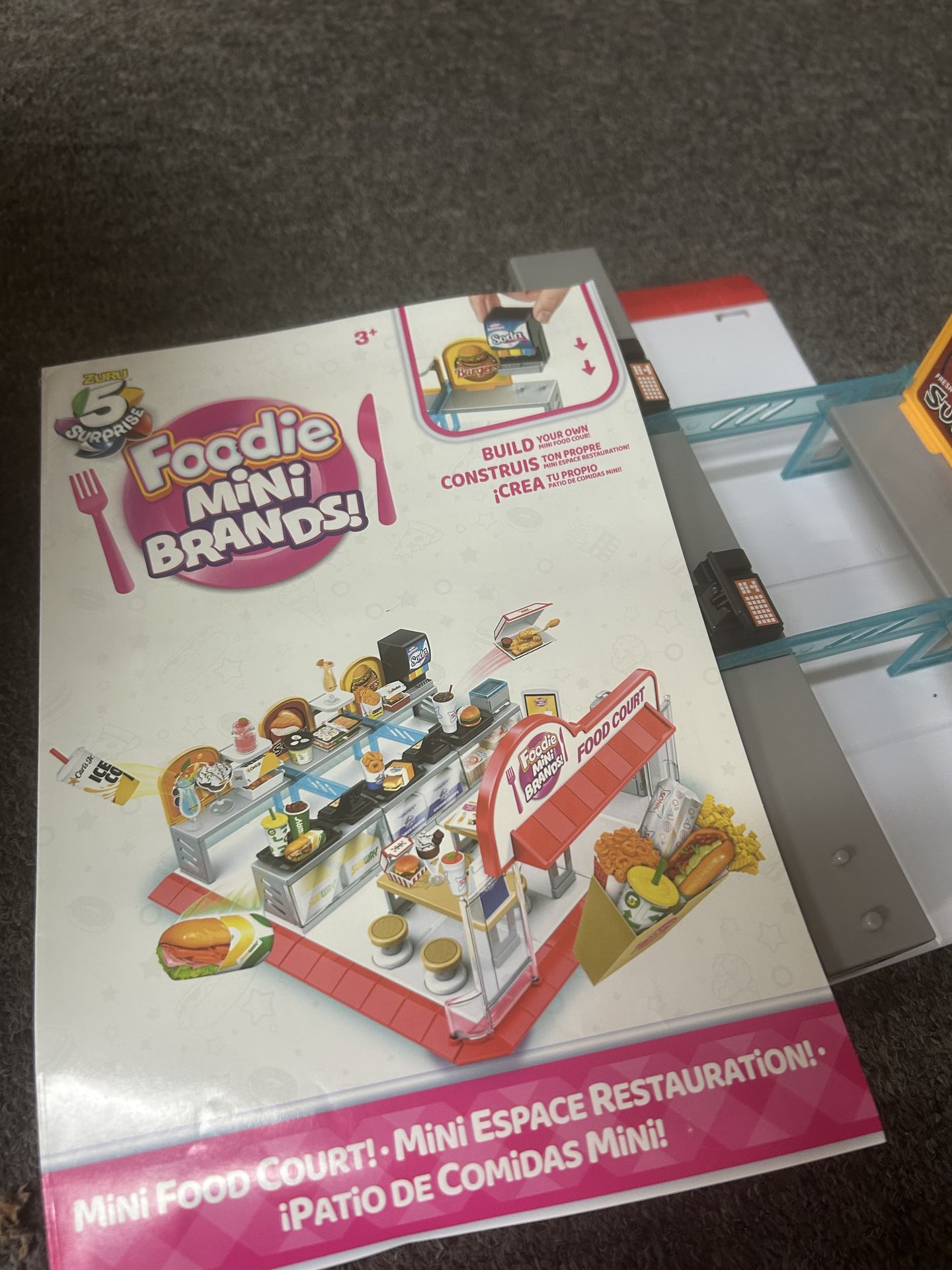 Mini Brands Food Court and grocery store