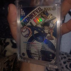 MONKEY.D.LUFFY (010) DODGERSXONEPIECE