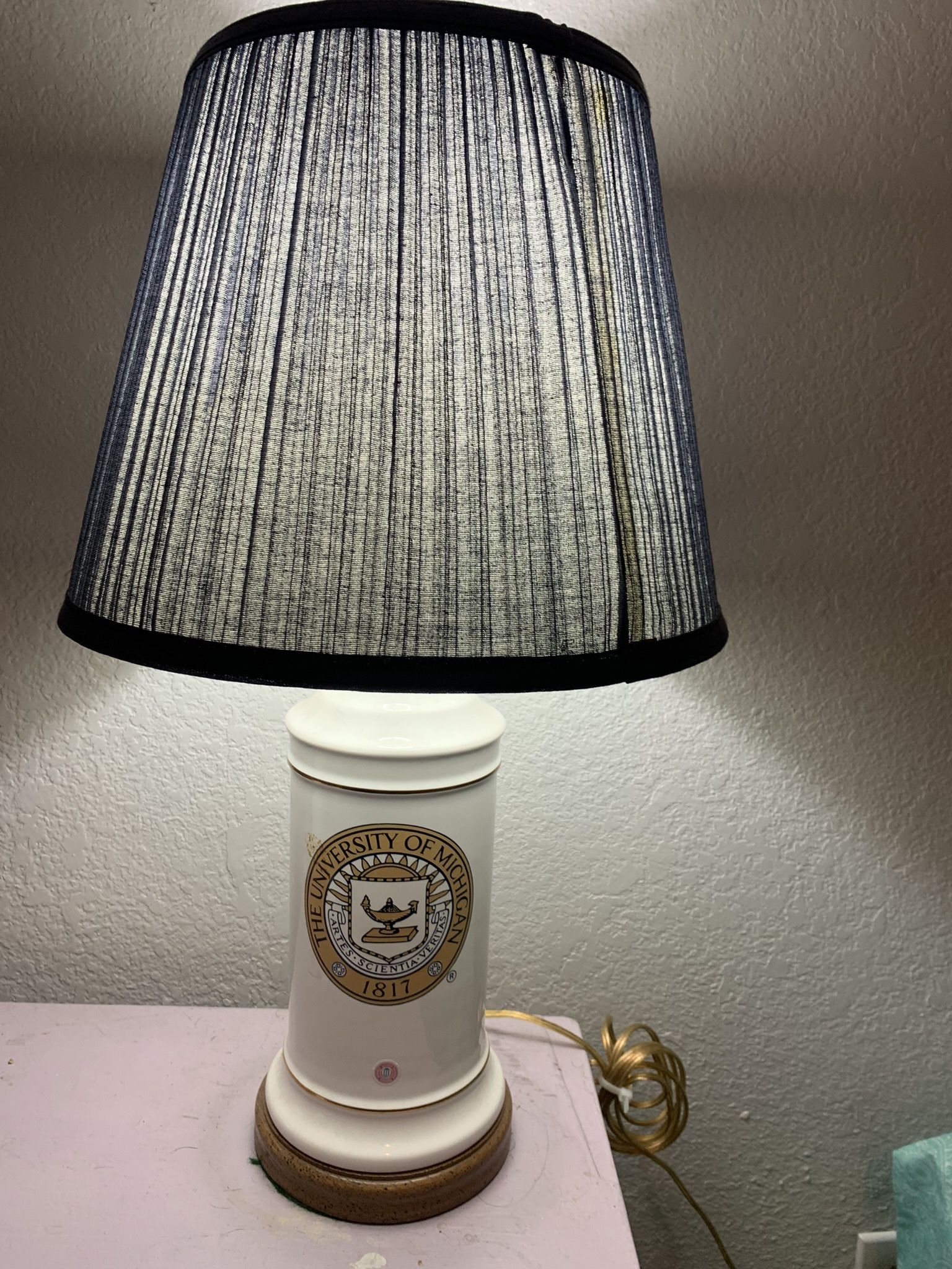 University Of Michigan Lamp