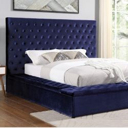 QUEEN BED FRAME MATTRES SOLD SEPARATELY NEW IN BOX ☎️ 1714586,2564 PICK UP PRICE ☎️ 1714650,7316