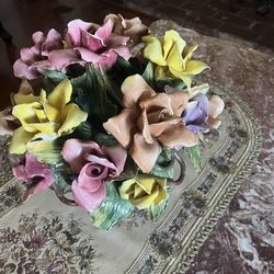 Beautiful Basket Flowers Italy 🇮🇹 Capodimonte