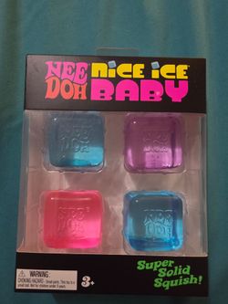 Brand New Authentic NeeDoh nice ice Baby squishy toys