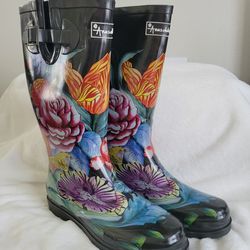Anuschka Tall Rain Boots
