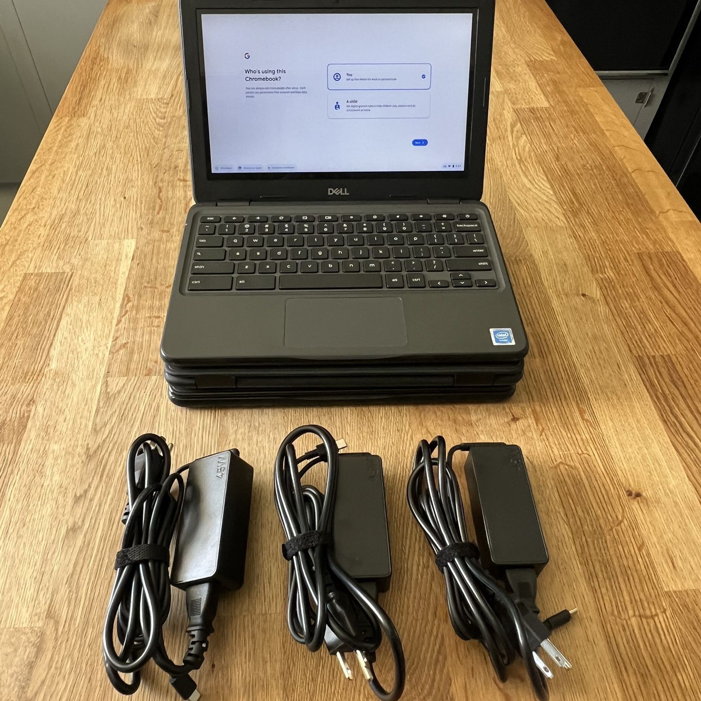 Dell Touchscreen ChromeBook 5190 Laptops - 3 Available / $30 Each