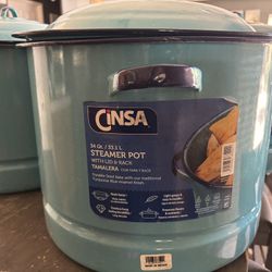 Cinsa 34- Quart Steamer Pot