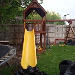 Wood Swing Set