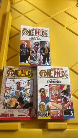 One Piece East Blue Manga Volumes 1–6