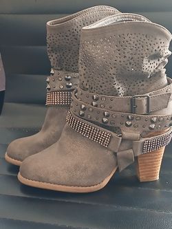 'Not Listed' Women's Cowboy Boots W 3 In Heel Sz 6.5