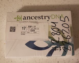 Dna Test Kit Ancestry (Never Opened)