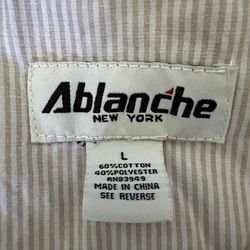 dress shirt Ablanche NEW YORK