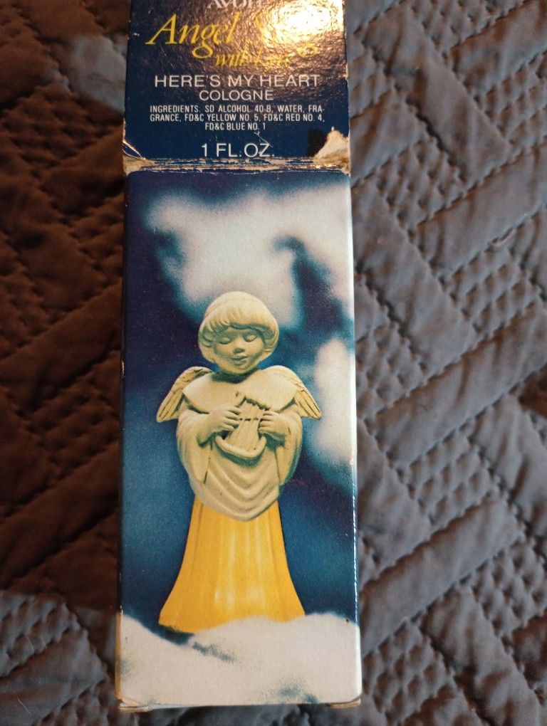 Angel Avon Cologne Vintage