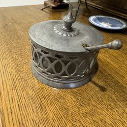 Pewter Sugar Bowl