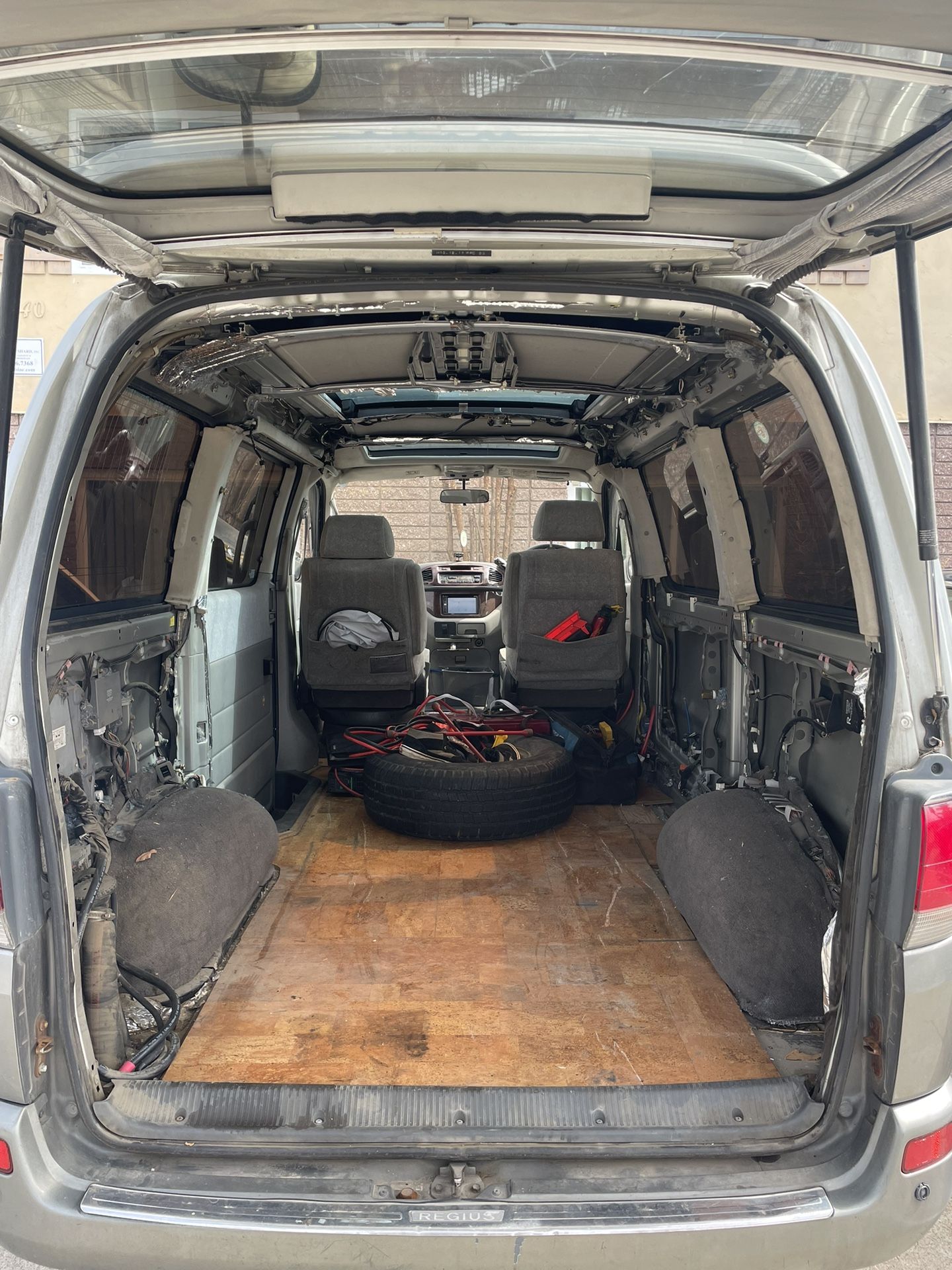 1997 Toyota Hiace Regius 4WD Turbo Diesel Veggie Oil Adventure Van for Sale in San Diego, CA