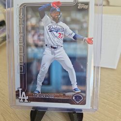 Dodgers  Teoscar  Hernandez  Card