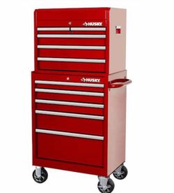 Husky Tool Storage 27”Wx18“D Standard Duty Red Rolling Tool Chest