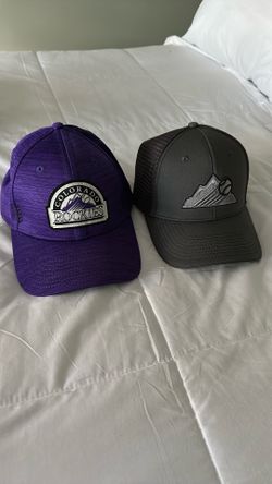 Colorado Rockies Hats/ Pair 