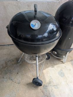 Weber charcoal grill