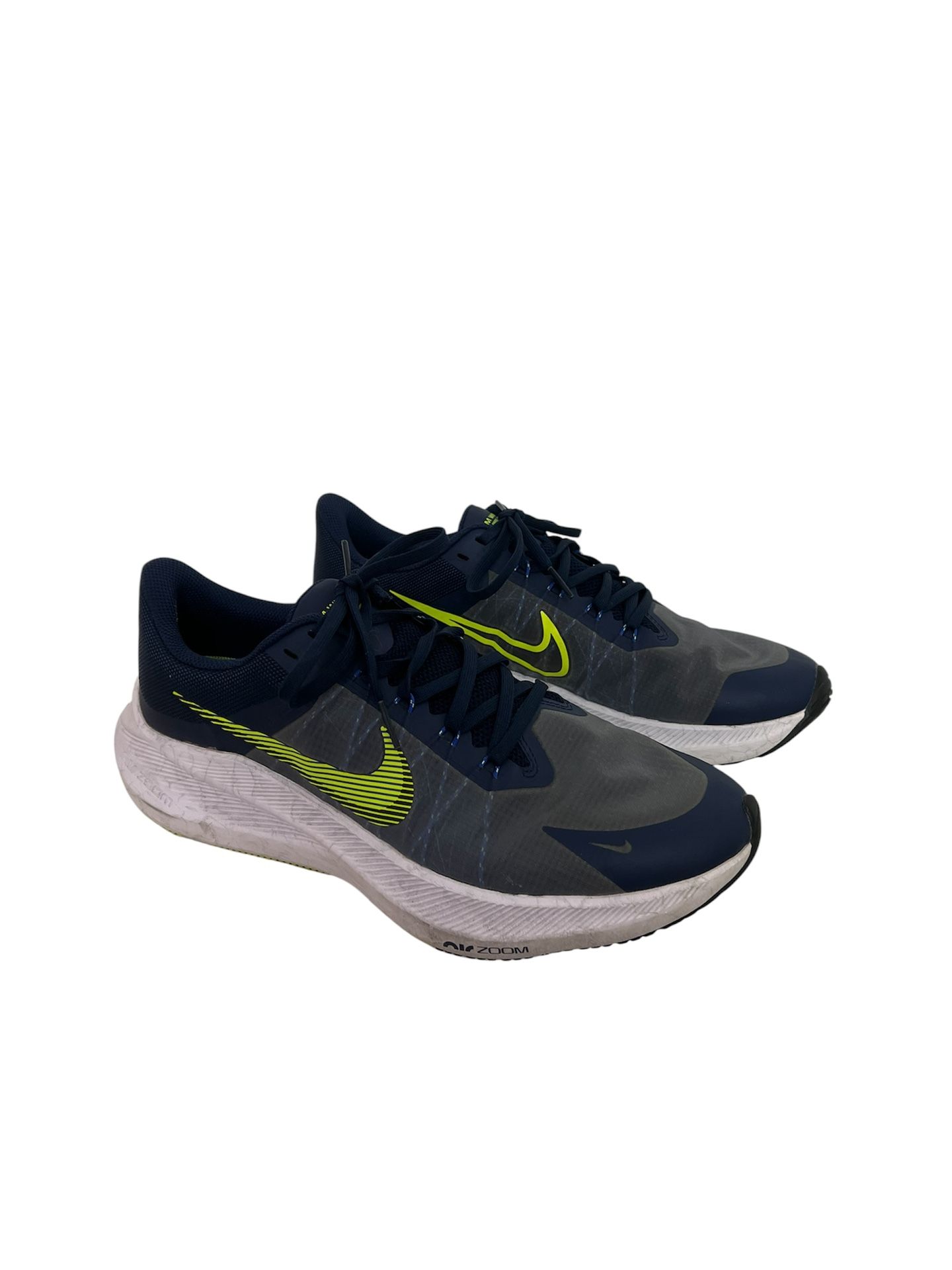 Nike Air Zoom Winflo Men’s Blue Green Lace Up Shoes