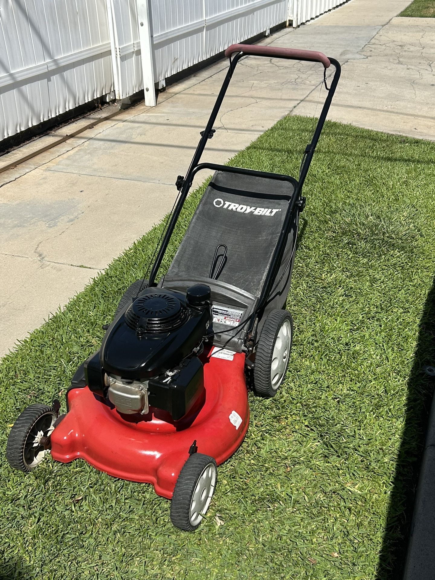 Troy Bilt Push Lawn Mower